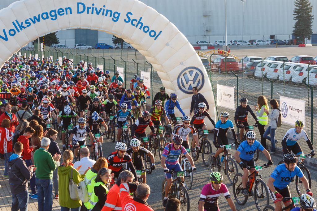 Marcha ciclista solidaria Volkswagen Solidaria Navarra