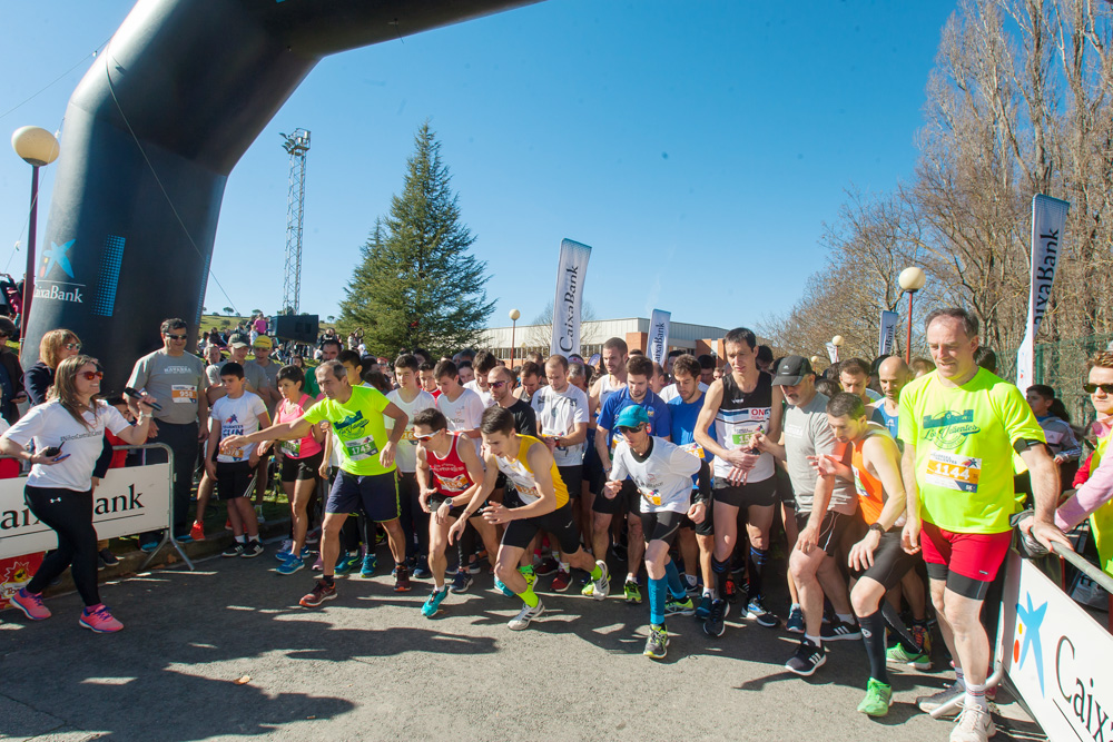 Imagen de participantes en la III Carrera de los Valientes