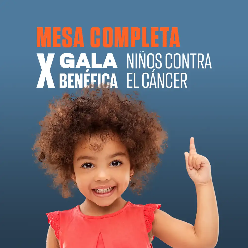 Compra de Mesa - X Gala Benéfica Niños Contra el Cáncer