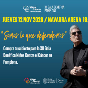 Cubierto -XII Gala Benéfica Niños Contra el Cáncer en Pamplona