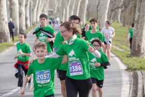 Participantes en la carrera